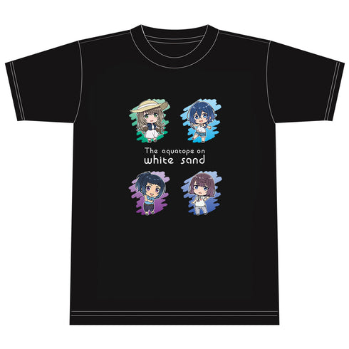 『白い砂のアクアトープ』 Tシャツ くくる&風花&月美&夏凛