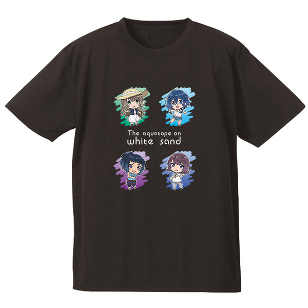 『白い砂のアクアトープ』 Tシャツ くくる&風花&月美&夏凛