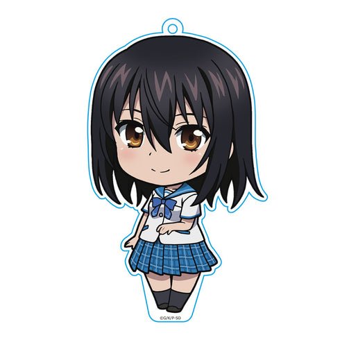 『ストライク・ザ・ブラッドIV』姫柊雪菜 ぷにこれ!キーホルダー(スタンド付)
