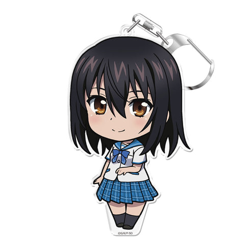 『ストライク・ザ・ブラッドIV』姫柊雪菜 ぷにこれ!キーホルダー(スタンド付)