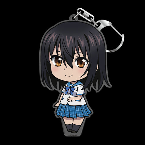 『ストライク・ザ・ブラッドIV』姫柊雪菜 ぷにこれ!キーホルダー(スタンド付)