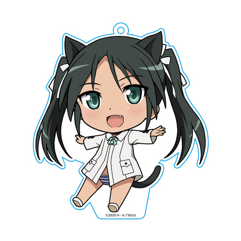 『第501統合戦闘航空団 ストライクウィッチーズ ROAD to BERLIN』ぷにこれ!キーホルダー(スタンド付) フランチェスカ・ルッキーニ