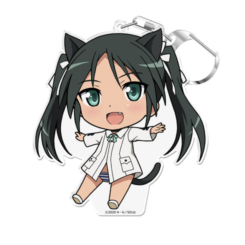 『第501統合戦闘航空団 ストライクウィッチーズ ROAD to BERLIN』ぷにこれ!キーホルダー(スタンド付) フランチェスカ・ルッキーニ