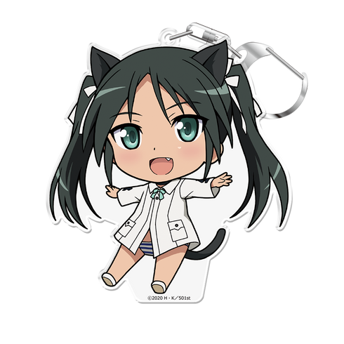 『第501統合戦闘航空団 ストライクウィッチーズ ROAD to BERLIN』ぷにこれ!キーホルダー(スタンド付) フランチェスカ・ルッキーニ