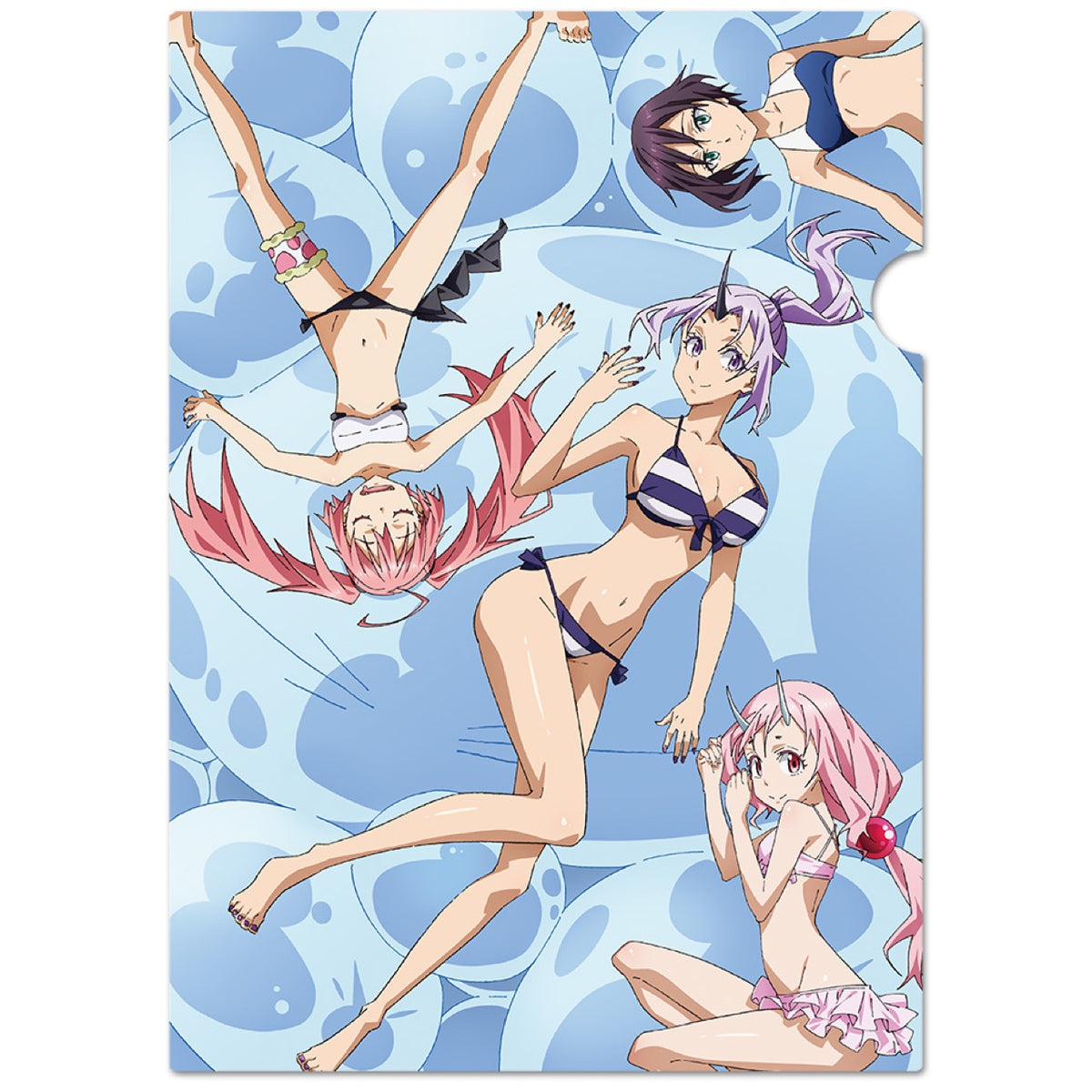 【ラス1】久保さんは僕を許さない クリアファイル 全種 エプロン メイド 小悪魔 転生したらスライムだった件」クリアファイルH - Anime Store.JP
