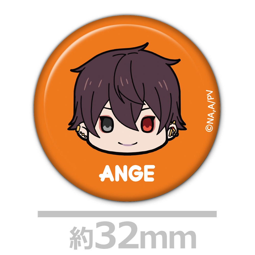 ヴィジュアルプリズン』ちゅるキャラミニ缶バッジ4個セット［O☆Z