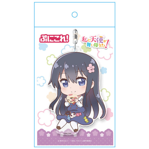 『私に天使が舞い降りた!』ぷにこれ!キーホルダー 白咲花