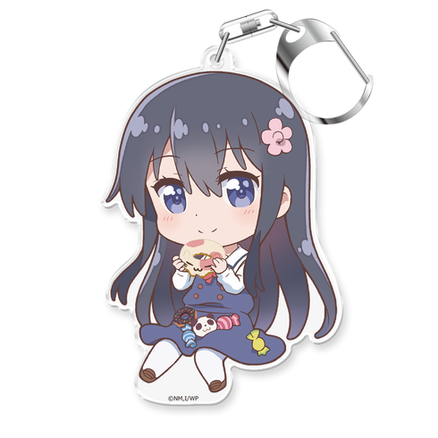 『私に天使が舞い降りた!』ぷにこれ!キーホルダー 白咲花