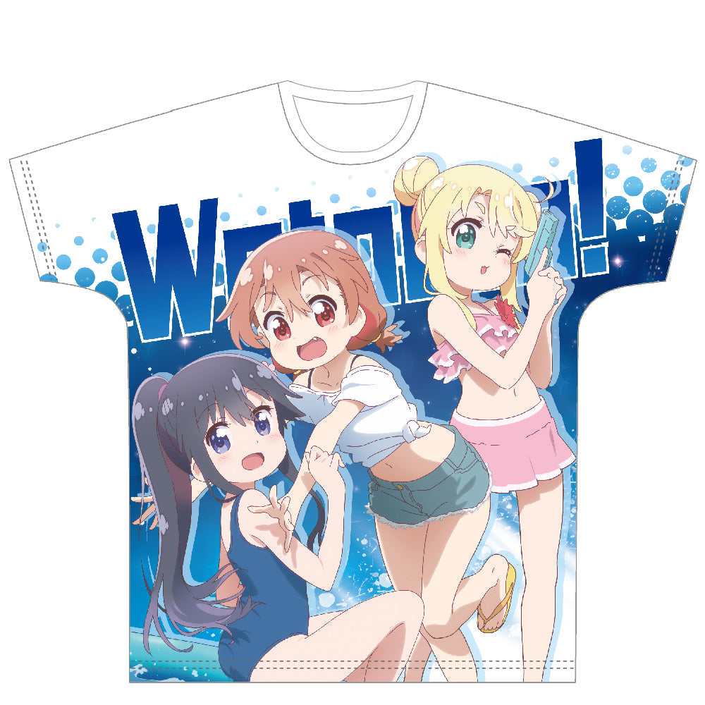 私に天使が舞い降りた！フルグラフィックTシャツ[花＆ひなた＆乃愛] アパレル: 私に天使が舞い降りた！ フルグラフィックTシャツ 花