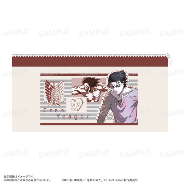 『進撃の巨人』フラットポーチ A:エレン