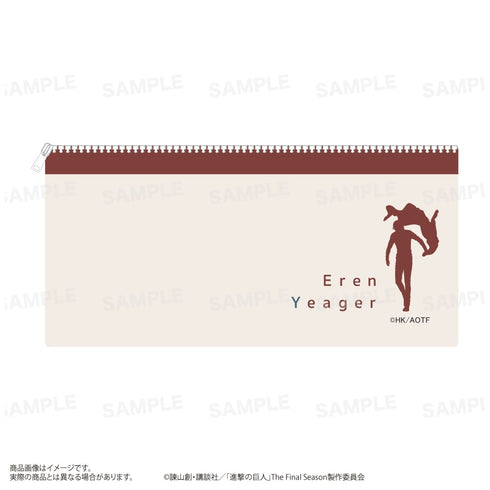 『進撃の巨人』フラットポーチ A:エレン