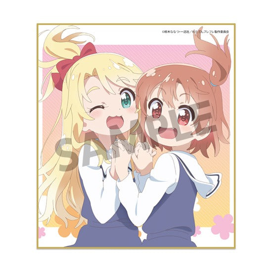 『私に天使が舞い降りた!プレシャス・フレンズ』ミニ色紙 星野ひなた&姫坂乃愛 A