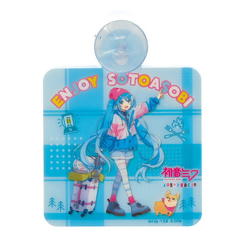 『初音ミク×AOZORAGEAR』カーサイン