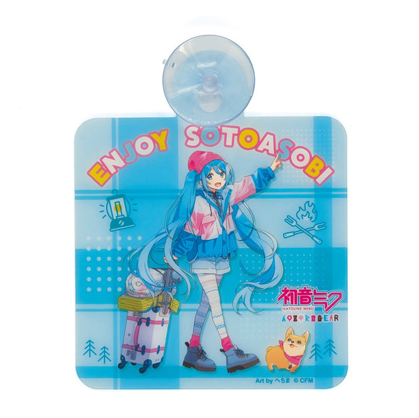 『初音ミク×AOZORAGEAR』カーサイン