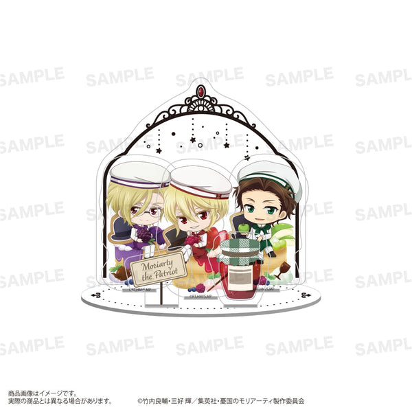 『憂国のモリアーティ』アクリルジオラマ<きゃらどるちぇ> A(モリアーティ3兄弟)