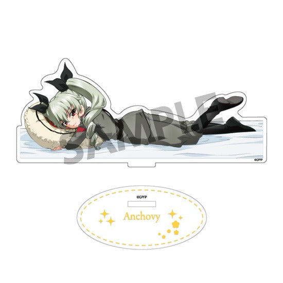 『ガールズ&パンツァー 最終章』アクリルフィギュア アンチョビ 添い寝A ver.