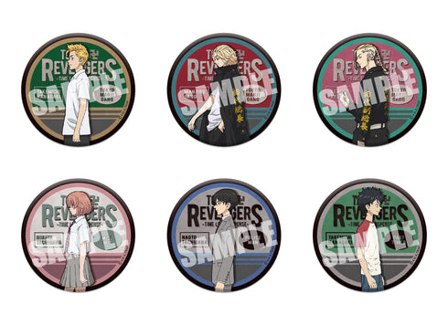 「東京リベンジャーズ」マット缶バッジ Aver.(全6種) セット