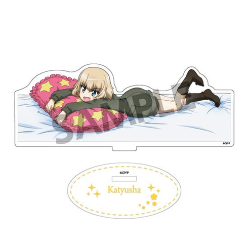 『ガールズ&パンツァー 最終章』アクリルフィギュア カチューシャ 添い寝A ver.