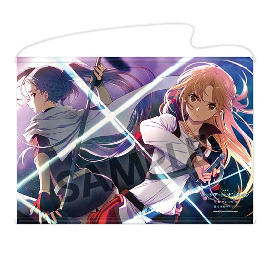 『劇場版 ソードアート・オンライン -プログレッシブ- 星なき夜のアリア』B2タペストリー アスナ&ミト