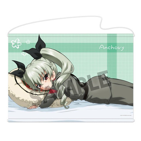 『ガールズ&パンツァー 最終章』B2タペストリー アンチョビ 添い寝A ver.