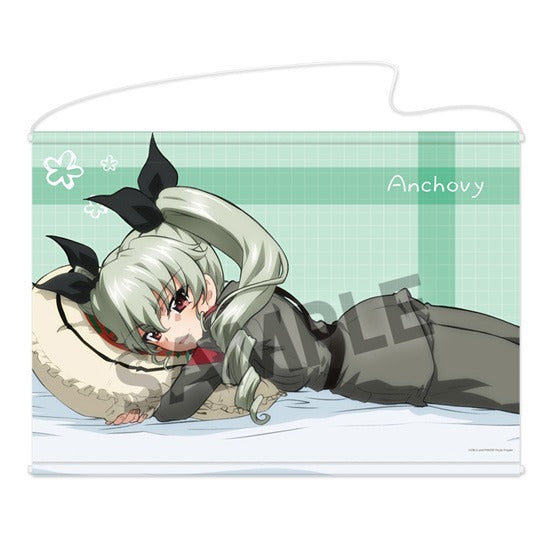 『ガールズ&パンツァー 最終章』B2タペストリー アンチョビ 添い寝A ver.