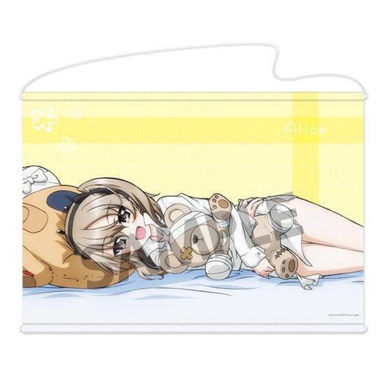 『ガールズ&パンツァー 最終章』B2タペストリー 島田愛里寿 添い寝B ver.