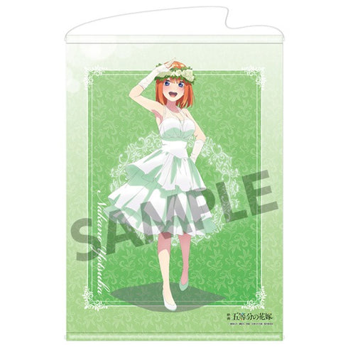 『映画 五等分の花嫁』B2タペストリー 中野四葉 ウェディングドレス ver.