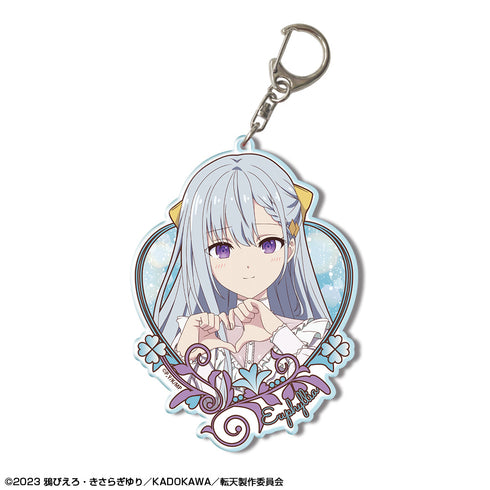 『転生王女と天才令嬢の魔法革命』ビッグアクリルキーホルダー Ver.2 デザイン02(ユフィリア・マゼンタ)