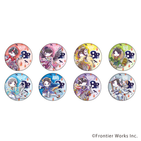 "8P" Pin Badge 02/Night Parade of a Hundred Demons Ver. BOX (Set of 8) (Graph Art)