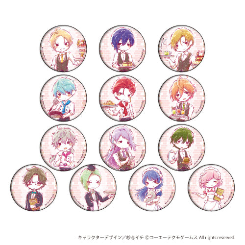 『アンジェリーク ルミナライズ』缶バッジ 02/ カフェver. BOX (全13種)(グラフアート)