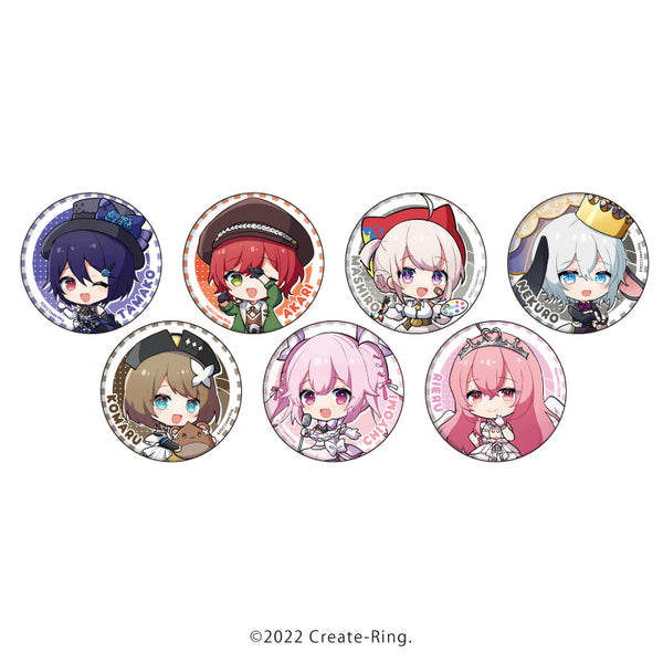 『あおぎり高校』缶バッジ 02/BOX(全7種)(ミニキャラ)