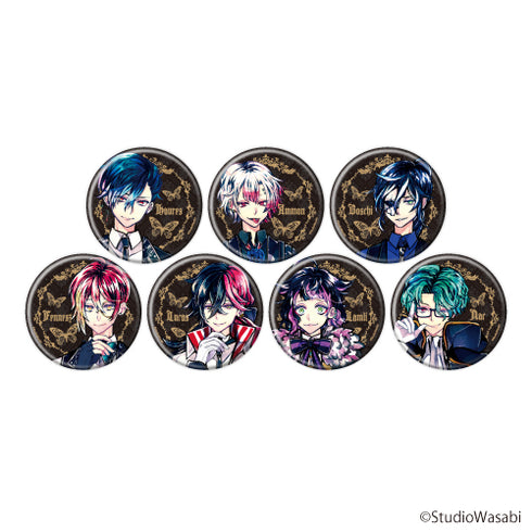 『悪魔執事と黒い猫』缶バッジ 02/BOX (全7種)