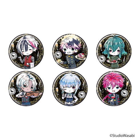 《恶魔管家与黑猫》徽章 05/晚宴版 套装(全6种)(Graph Art)