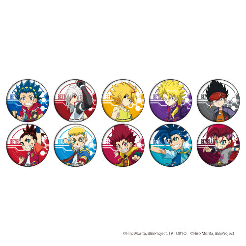 《旋風戰士Burst》徽章 01/盒 (全10種)