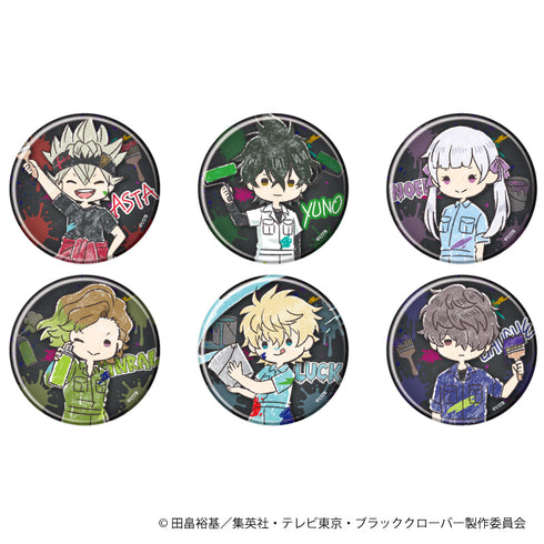 『ブラッククローバー』缶バッジ 05/つなぎver. BOX(全6種)(グラフアート)