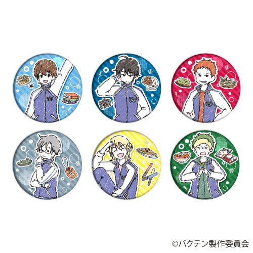『バクテン!!』缶バッジ 01/(全6種)(グラフアート) BOX