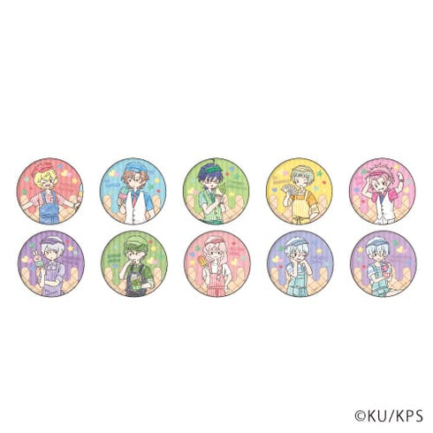 『美男高校地球防衛部LOVE!LOVE!LOVE!』缶バッジ 02 / アイスver. (全10種)(グラフアート) BOX