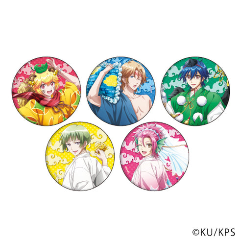 『美男高校地球防衛部LOVE! LOVE! LOVE!』缶バッジ 03/百鬼夜行 ver. BOX (全5種)(描き下ろし)