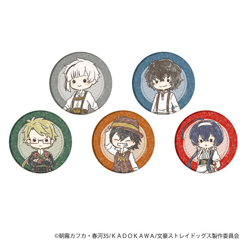 『文豪ストレイドッグス』缶バッジ 17/北欧ver. BOX(全5種)(グラフアート)