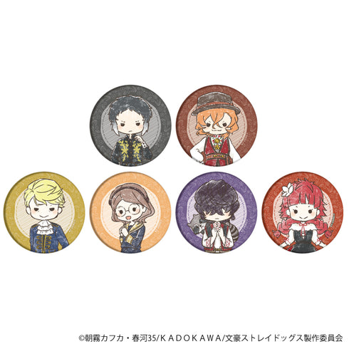 『文豪ストレイドッグス』缶バッジ 18/北欧ver. BOX(全6種)(グラフアート)
