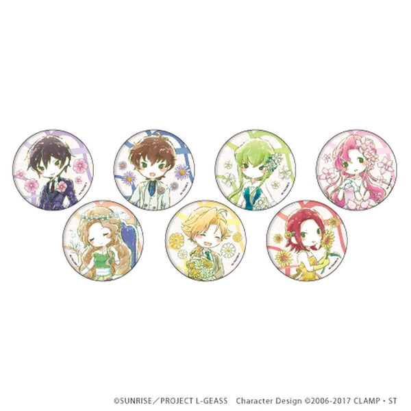 『コードギアス反逆のルルーシュ』缶バッジ11/花ver. ボックス(全7種)(グラフアート)