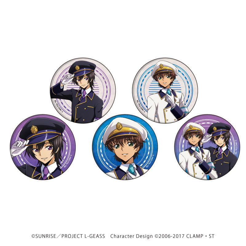 コードギアス 反逆のルルーシュ』缶バッジ 14/駅員ver. BOX (全5種