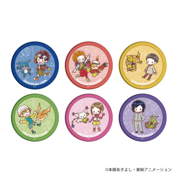 『デジモンアドベンチャー02』缶バッジ 03/BOX(全6種)(グラフアート)