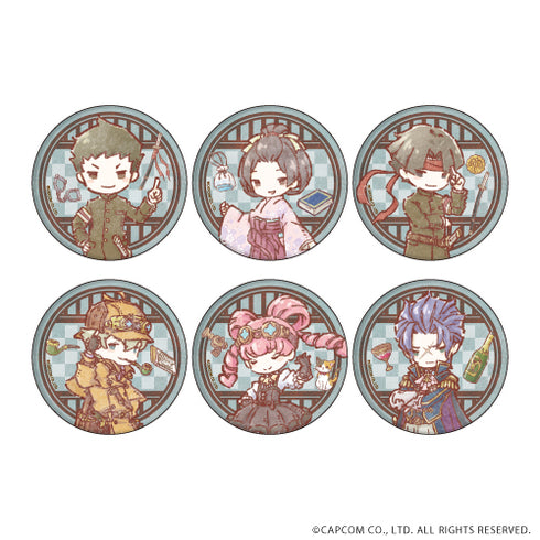 『大逆転裁判』缶バッジ 02/BOX (全6種)(レトロアート)