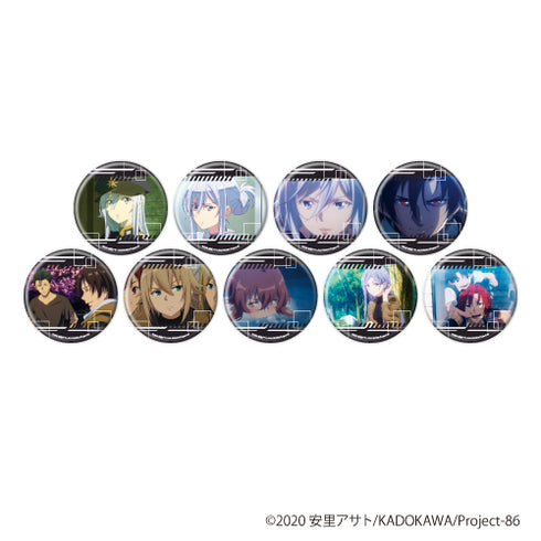 『86―エイティシックス―』缶バッジ 02/場面写ver. BOX (全9種)