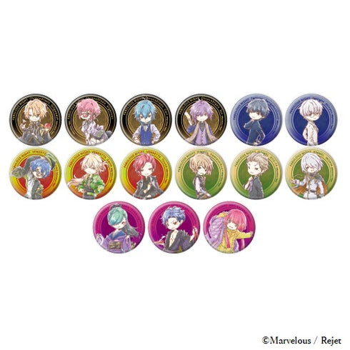 『ファビュラスナイト』缶バッジ 01/BOX (全15種)(グラフアート)