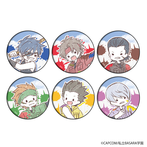 『学園BASARA』缶バッジ 11/つなぎVer. BOX(全6種)(グラフアート)