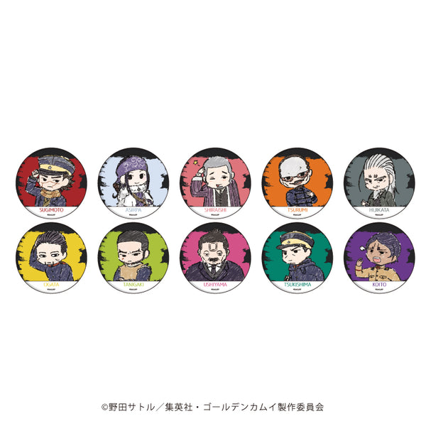 『ゴールデンカムイ』缶バッジ 02/BOX (全10種)(グラフアートイラスト)