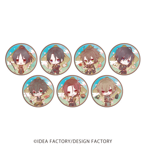 『薄桜鬼 真改』缶バッジ 01/BOX(全7種)(レトロアート)