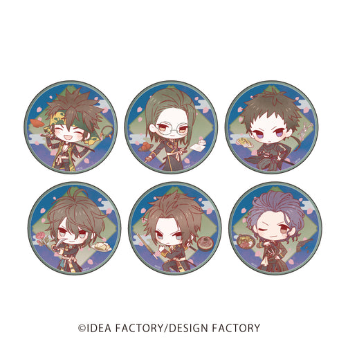 『薄桜鬼 真改』缶バッジ 02/BOX(全6種)(レトロアート)